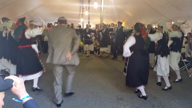 Byzantio Greek Dance Troupe at St. Sophia's Greek Festival Dance #1 смотреть онлайн