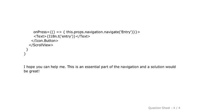 JavaScript : Resetting the navigation stack for the home screen (React Navigation and React Native) смотреть онлайн