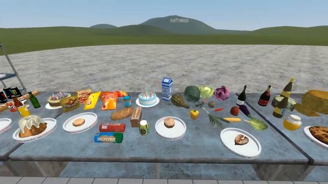 Garry's mod - САМЫЙ ВКУСНЫЙ АДДОН - FOOD смотреть онлайн