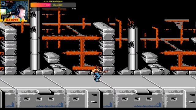 РЕТРО ВЕЧЕР ДЕНДИ ► Super Contra (Super C) ► Супер Контра (NES, Famicom, Dendy) смотреть онлайн