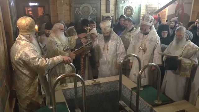 Чин Великого освящения воды в день Богоявления 19_01_2021 смотреть онлайн