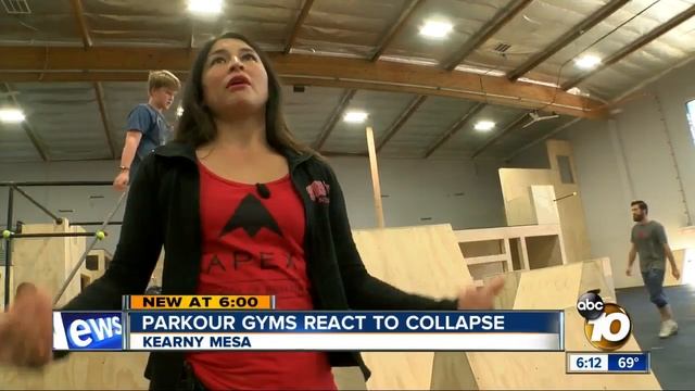 Parkour gyms react to collapse смотреть онлайн