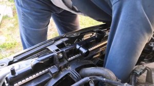 Замена радиатора охлаждения Nissan Sunny  #ЗаменарадиатораNissanSunny #Nissansunny #радиатор