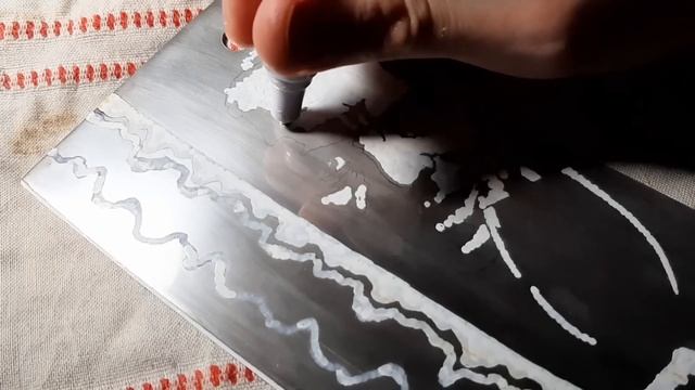How to draw on metal. смотреть онлайн
