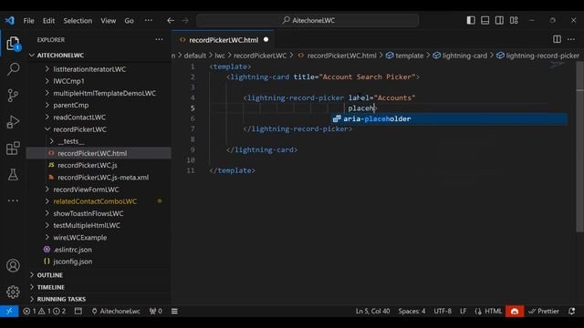 Lightning Record Picker Component (Winter'24 Release in LWC) смотреть онлайн