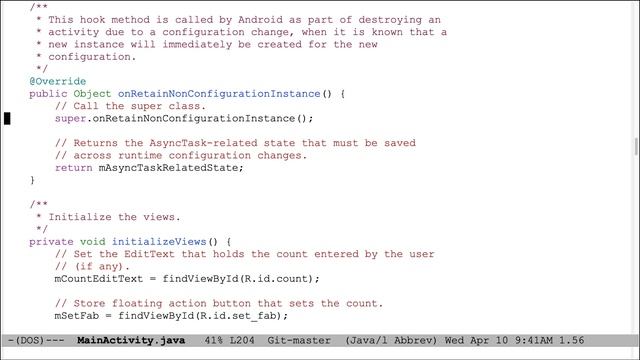 The AsyncTask Framework: Example Application смотреть онлайн