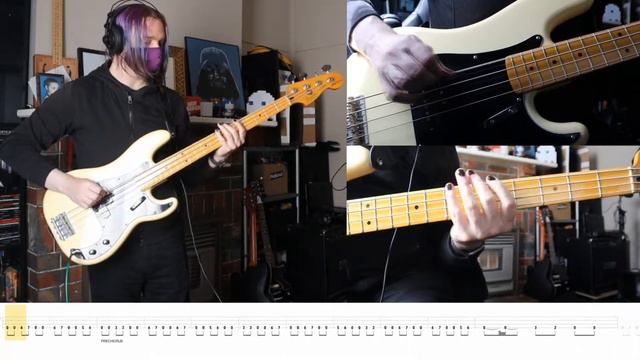 Midnight Oil - Beds Are Burning Bass Cover (Tablature) смотреть онлайн