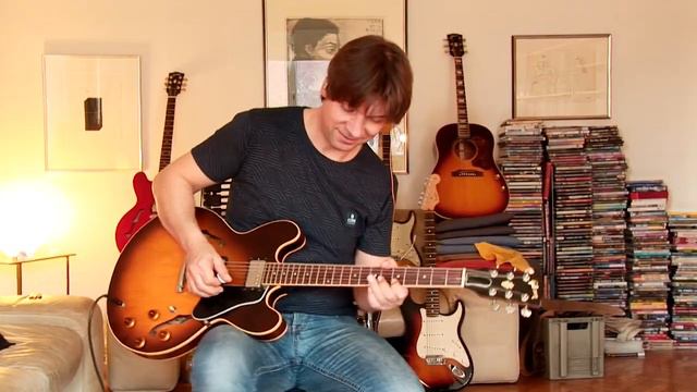 1988 Gibson ES-335 DOT, sunburst, Part1 смотреть онлайн