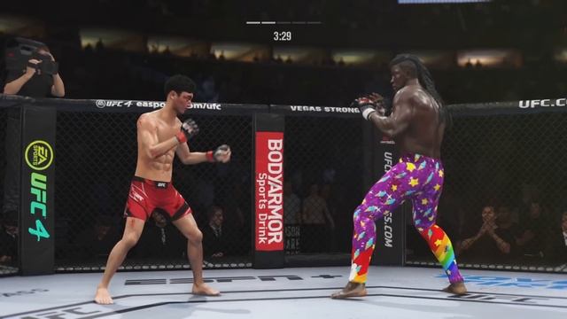 Doo-ho Choi vs. Eddy Capoeira (EA sports UFC 4) смотреть онлайн