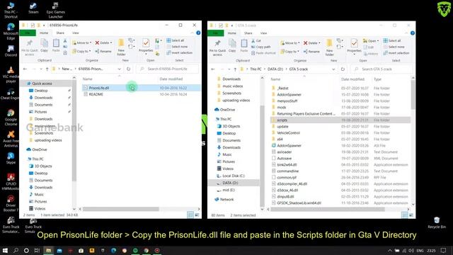 Prison Life - Gang system Gta V mod installing Tutorial | working 100% | Gamebank смотреть онлайн