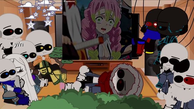 Sans react to y/n as... || pt 2!! || ask me for more requestss?. || have a goodnight/morning(☆´3｀). смотреть онлайн