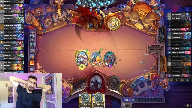 The Best Control Deck At Twist Format! Blood DK At Mini-Set Festival of Legends | Hearthstone смотреть онлайн