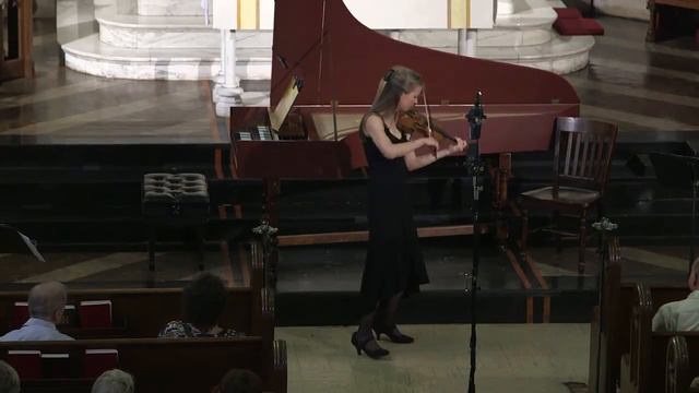 J.S. Bach Ciaccona In D Minor Performed By Tatiana Daubek