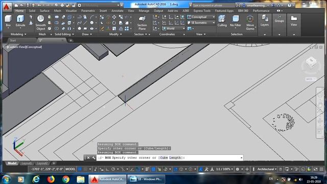 #AutoCAD 3d interior design and rendering tutorial episode - 5 смотреть онлайн