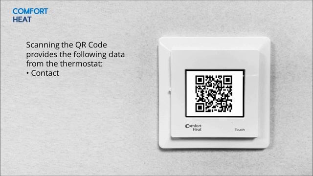 Comfort Touch thermostat QR Code and Monitoring смотреть онлайн
