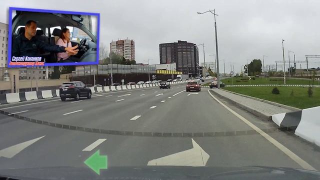 Восстанавливаем навыки вождения по г. Минску. смотреть онлайн