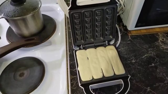 Вкусные вафли с Kitfort KT-1641! смотреть онлайн