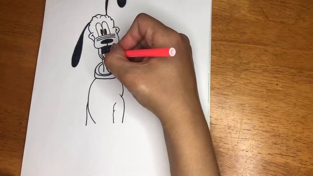 РИСУЕМ ВМЕСТЕ: Как НариСОВАТЬ ПЛУТО ( собака из MIKEY MOUSE) Научите меня? смотреть онлайн