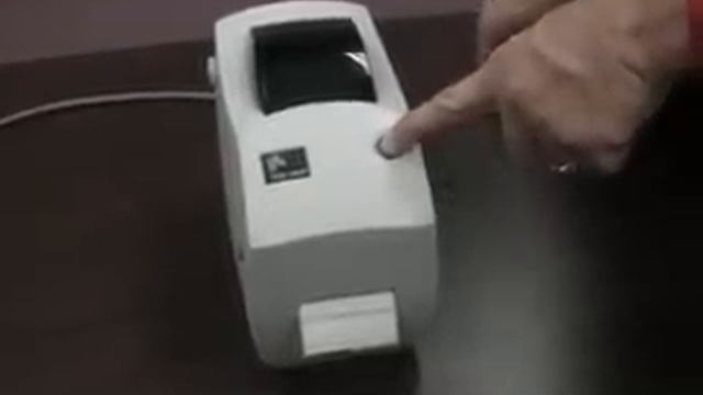 Zebra TLP 2844 Printer Calibration смотреть онлайн