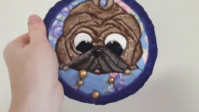 Детское декоративное панно "Мопс" смотреть онлайн