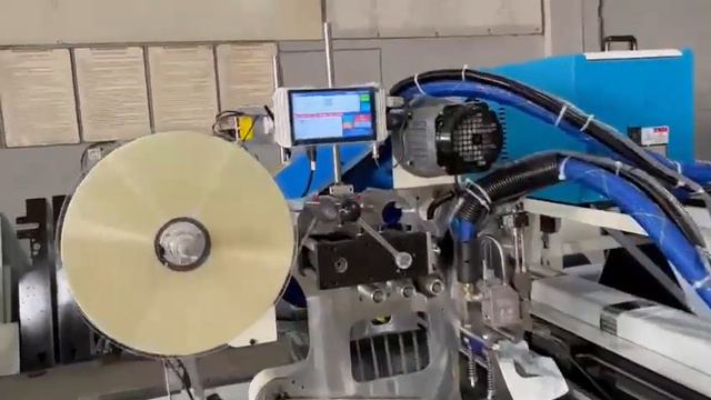 PS DR1200KD×2+SS тест  05 07 2024 Машина для производства курьерских пакетов с принтером