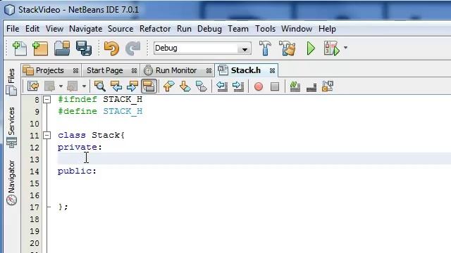 How to Create a Stack Class Project - ( Part 2 ) - Defining the Private Section of the Stack Class смотреть онлайн
