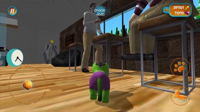 СИМУЛЯТОР КОШКИ #4 Зеленый котенок Халк в Cat Simulator. Кид стал котом на пурумчата смотреть онлайн