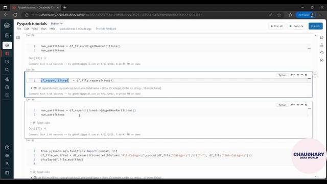 Partition in Spark - repartition & coalesce - Databricks - Easy explanation ? Must Checkout ! смотреть онлайн