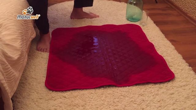 Пеленки для собак Талисмед впитывают ведрами! смотреть онлайн