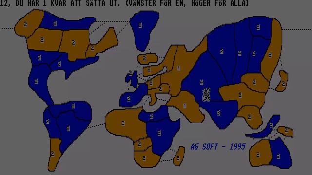 ATARI ST Risk 2 Players By Anton Gustavsson & AG Soft GFA BA смотреть онлайн