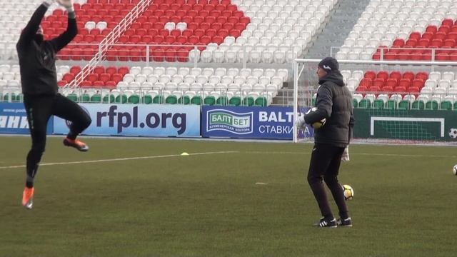 Предматчевая тренировка ФК «Уфа» смотреть онлайн