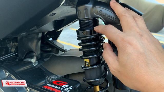 Racing Boy Shock for Honda ADV 150/160- REVIEW смотреть онлайн