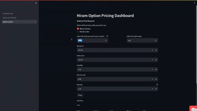 Option Pricing in Python #4 - Web App Option Pricer смотреть онлайн