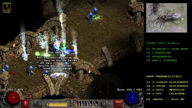 Diablo 2 - Tripple Arachnid Mesh Drop - Holy Grail (Single Player / Plugy) смотреть онлайн