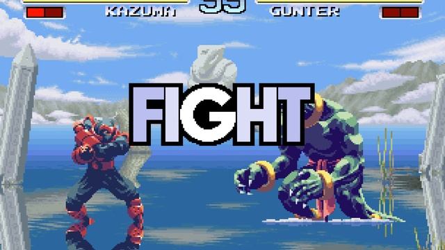 Galaxy Fight: Universal Warriors (Arcade) (Kazuma) Europe_Asia Ver. | смотреть онлайн