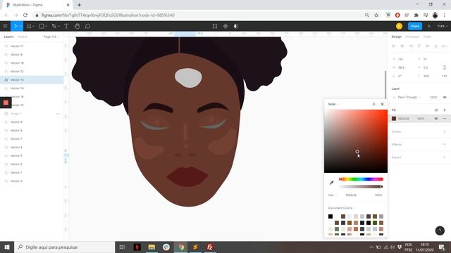 Ilustração rápida no Figma смотреть онлайн