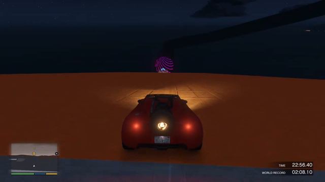 GTA 5 Online - Coil Voltic rocket car stunt смотреть онлайн