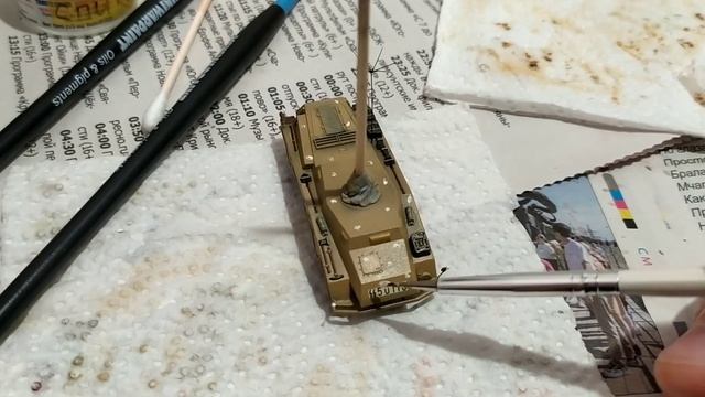 Немецкий бронеавтомобиль SD.KFZ.234/2 «ПУМА». Сборка и покраска стендовой модели. смотреть онлайн