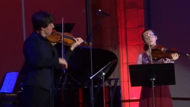 Joshua Bell and Julia Jones (13) - J.S. Bach Double Violin Concerto, Vivace смотреть онлайн
