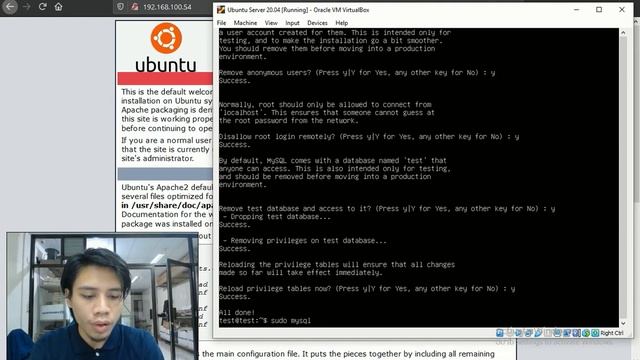 Installasi Apache, Mysql, Dan PHP pada Linux Ubuntu Server 20 04 LTS смотреть онлайн