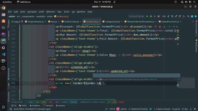 Inventory and POS Management System with Laravel React.js | Order list and Details | Part-36 смотреть онлайн
