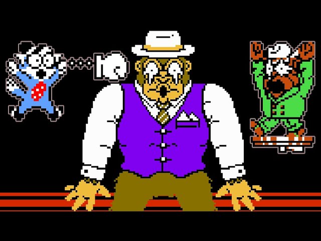 Rockin' Kats (NES) Все боссы без урона.