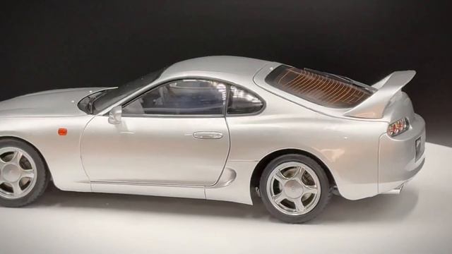 Unboxing 1/18 scale TOYOTA Supra MK4 new released from LCD model car مجسم تويوتا سوبرا اصدار جديد смотреть онлайн