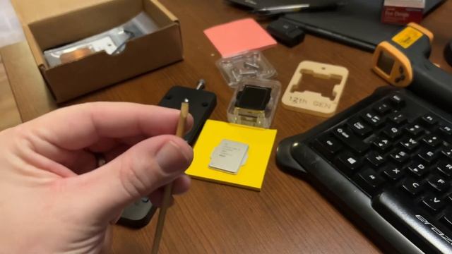 Delidding tip of the day! 13900KS Delid смотреть онлайн
