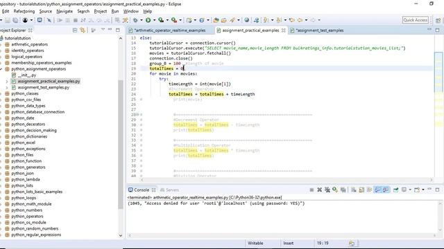 4 Python Assignment Operator Real-Time Examples | Regularpython | Regular Python смотреть онлайн