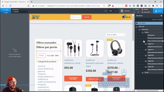 How to create an advanced product filter for woocommerce with Oxygen Builder / English смотреть онлайн
