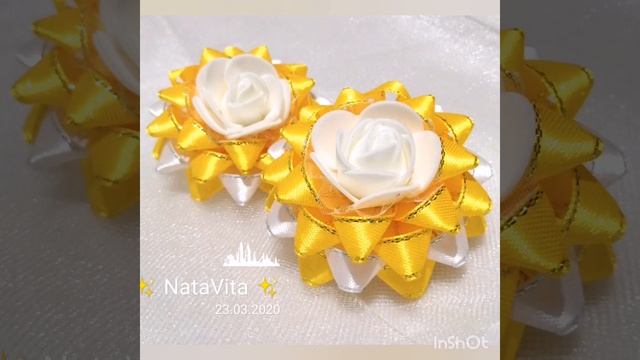 Бантики /Звёздочки /Цветочки?/новые идеи✨Канзаши смотреть онлайн