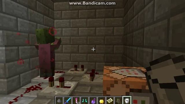 Minecraft Как превратить зомби в жителя : новая анимация смотреть онлайн