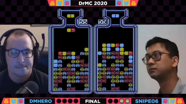 2020 DrMC - CHAMPIONSHIP ROUND - DmHero vs Snipe - Dr. Mario World Championship смотреть онлайн