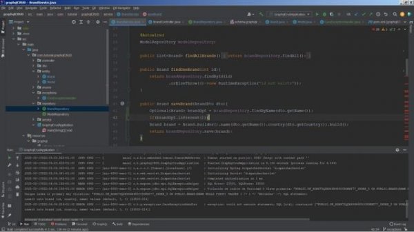 Proyecto Full Stack GraphQL Spring Boot Angular: Capítulo 5: Exception
